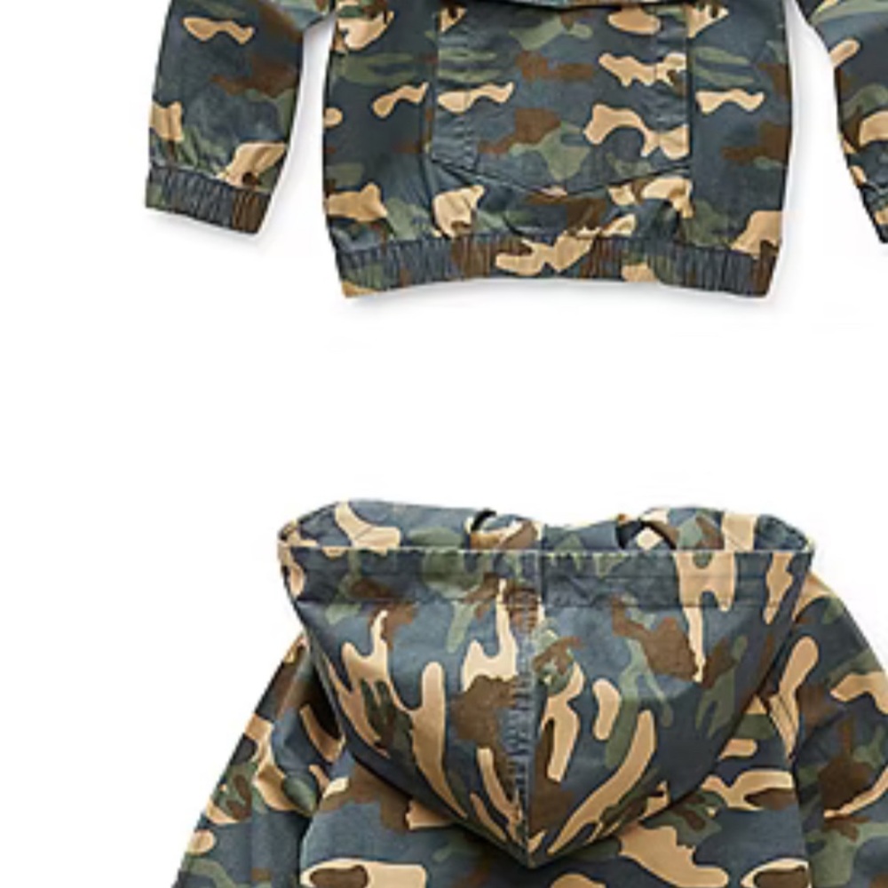 Okey dokie toddler’s boy Camo